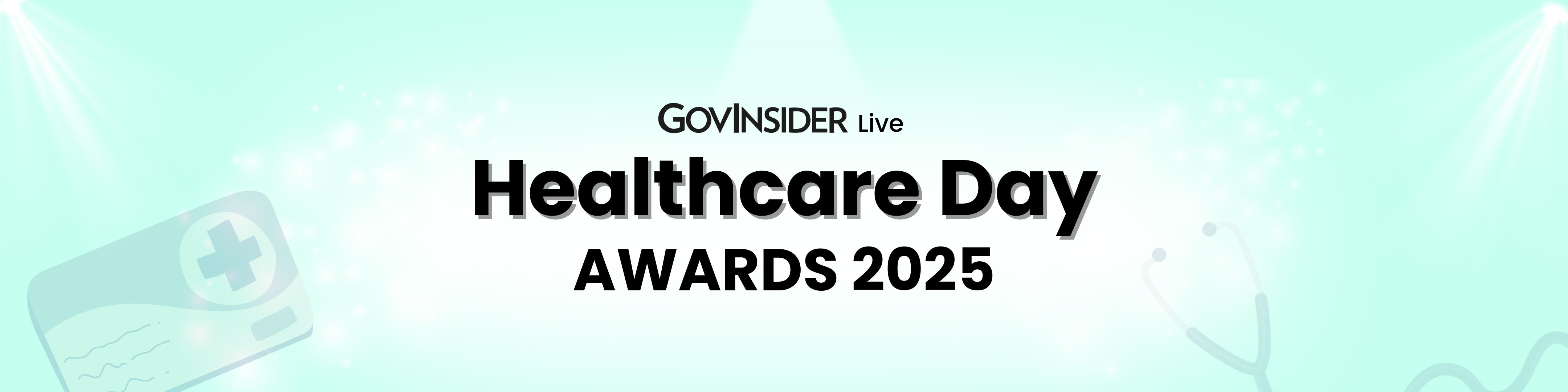 event banner for Healthcare Day 2025 Awards